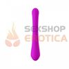 Vibrador rotativo siliconado con 12 funciones de vibracion y carga USB